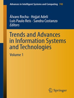 cover image of Trends and Advances in Information Systems and Technologies